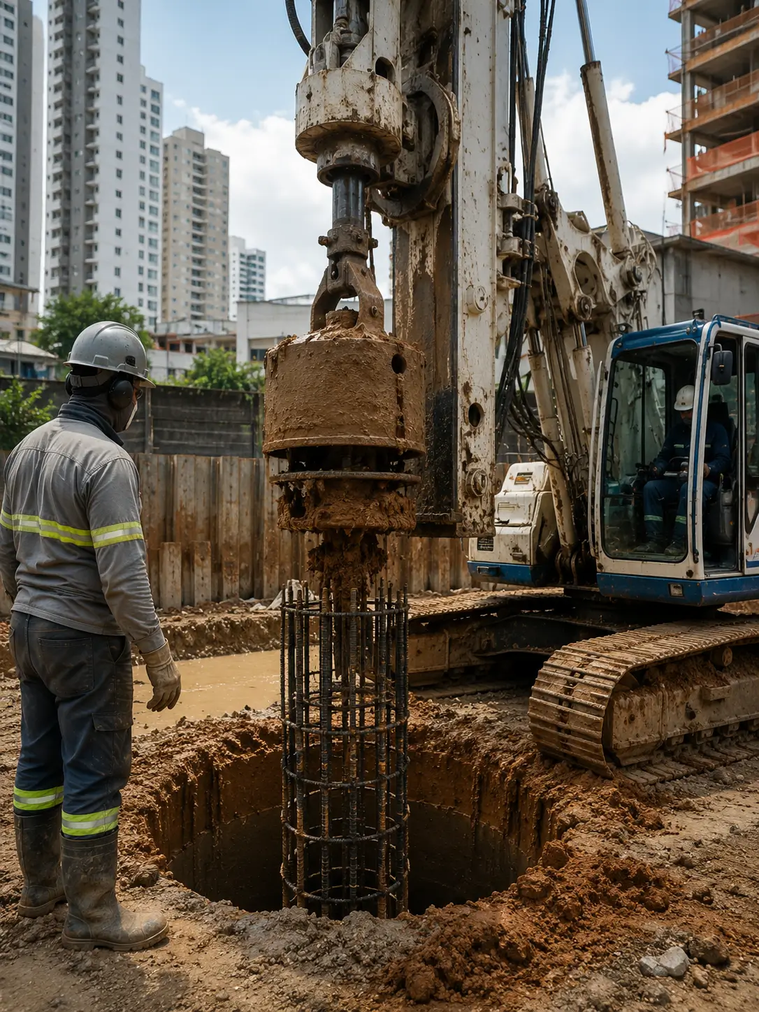 Estaca Escavada — Innovare Engenharia SP